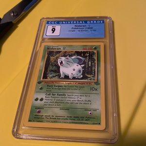 CGC 9 Nidoran